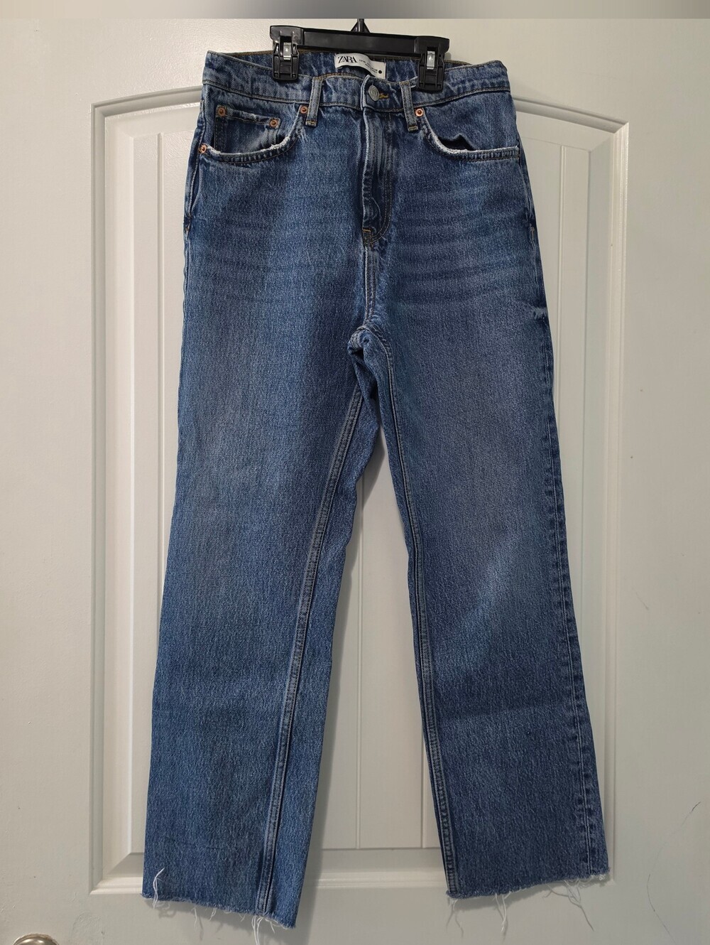 Zara Straight-Leg 'The HW Kick' Jeans | Women's Size 6